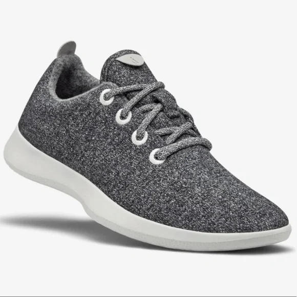 Allbirds Wool Runner 2 Mens 9‎ Grey Heather White Merino Wool Sneakers Shoes Allbirds Merino Wool Runners WR Men main image 4